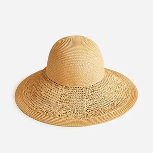J crew textured summer hat
